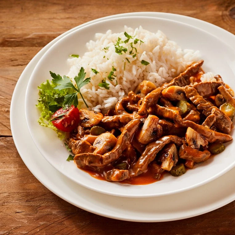 Beef Stroganoff