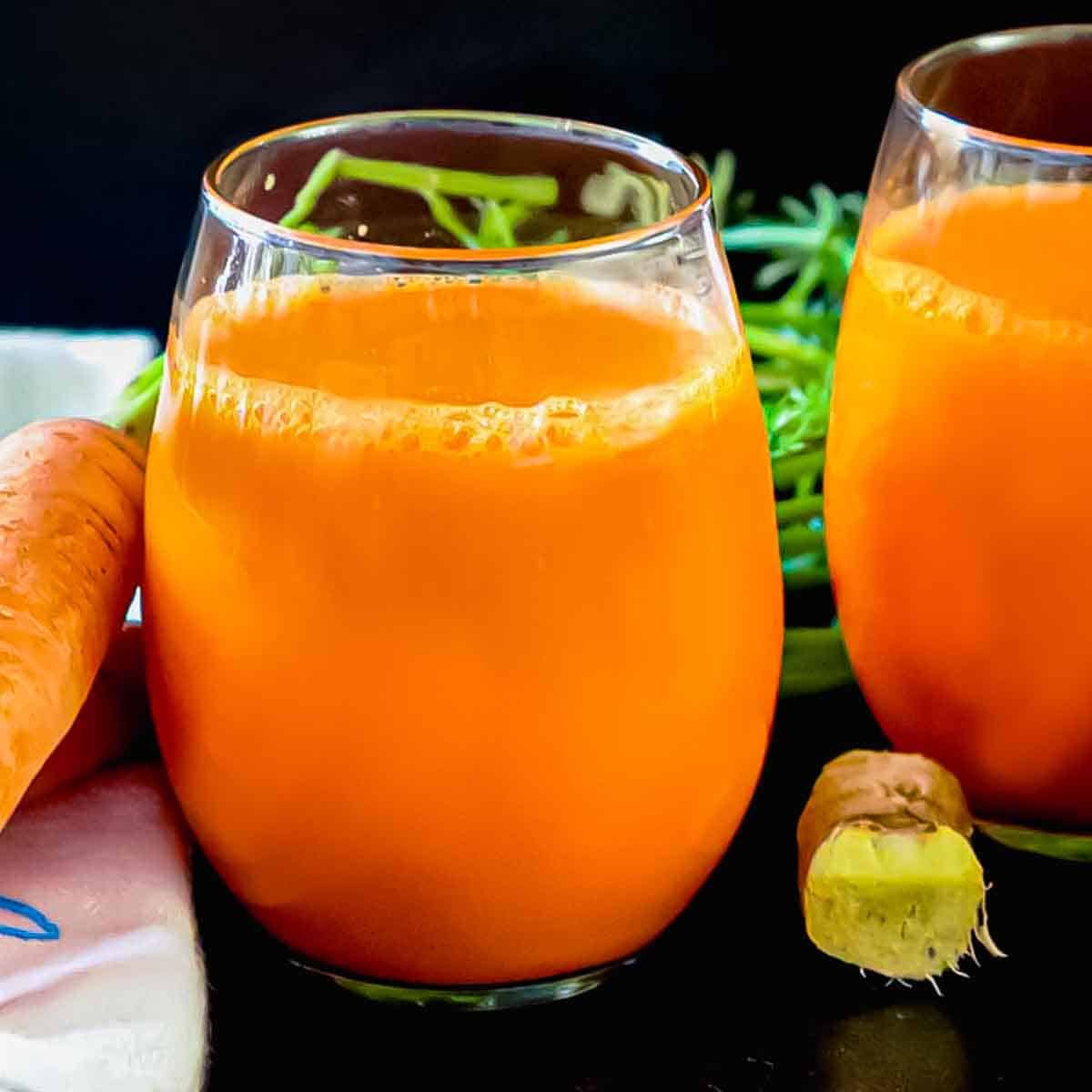 Carrot and Ginger Juice