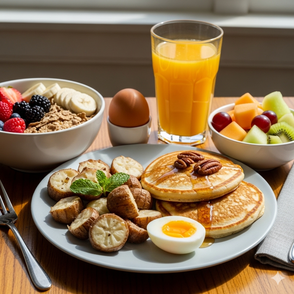 Grandma's Healthy Breakfast