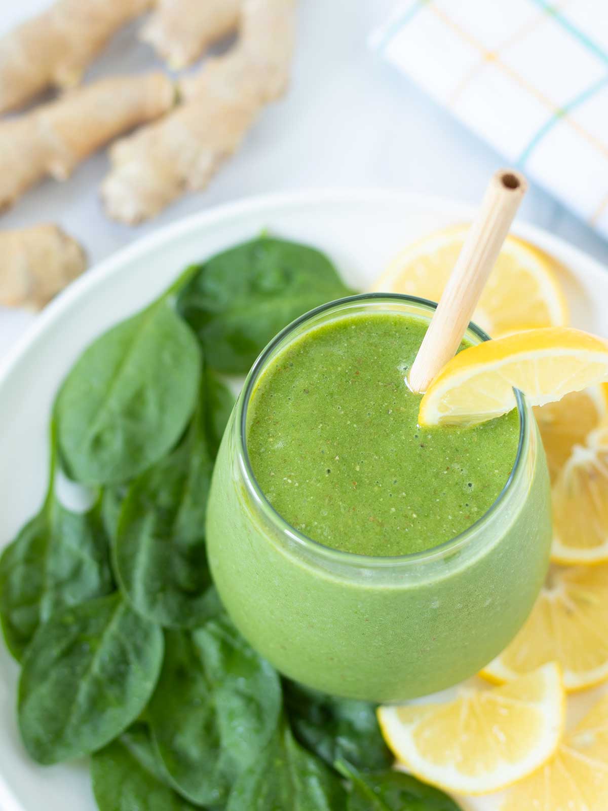 Spinach and Ginger Juice